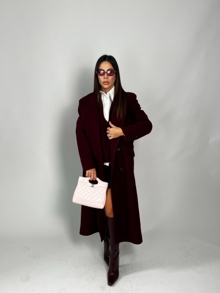 Coat Louise Bordeaux Coat Louise Bordeaux