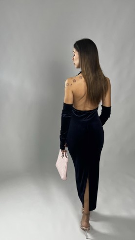 Midi dress manicotti