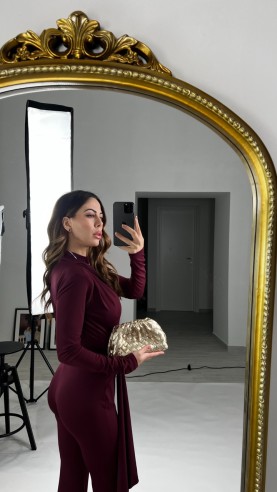 jumpsuit Paola Bordeaux