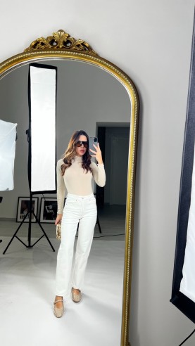 Denim impunture a contrasto