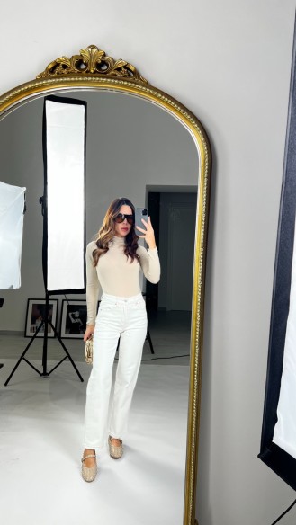 Denim impunture a contrasto